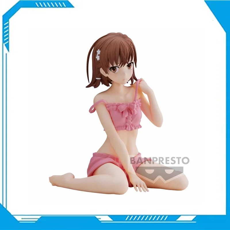 

Genuine Bandai Figures Misaka Mikoto Science Supercharge Magnetic Cannon Relax Time Anime Action Figure Model Figurine Doll Toy