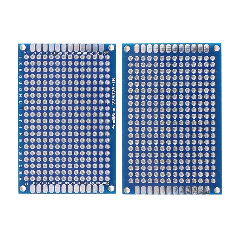 

10PCS Electronic PCB Board 4x6CM DIY Electronic PCB Board Double Side Universal Printed Circuit Board For Arduino Copper Plate