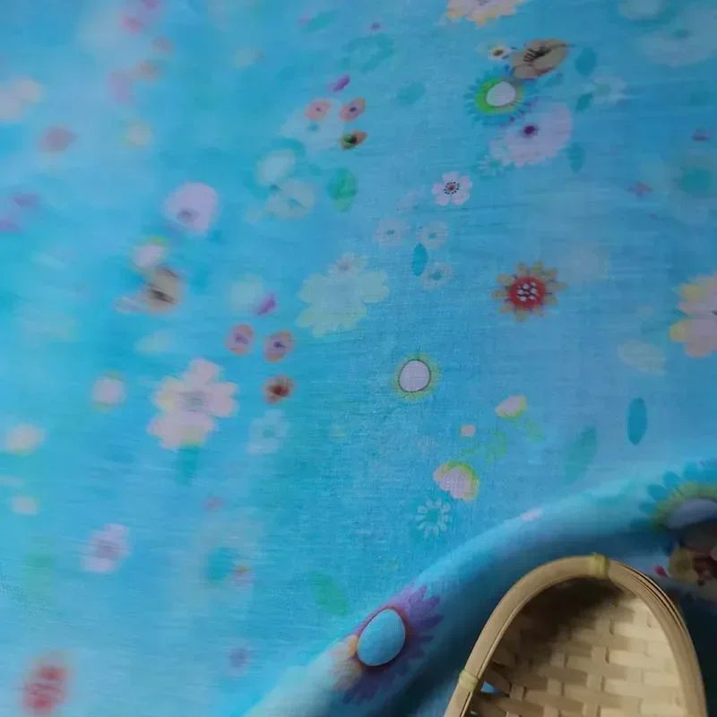 Темно-синий высококачественный натуральный 100% чистый льняной тканевый халат с