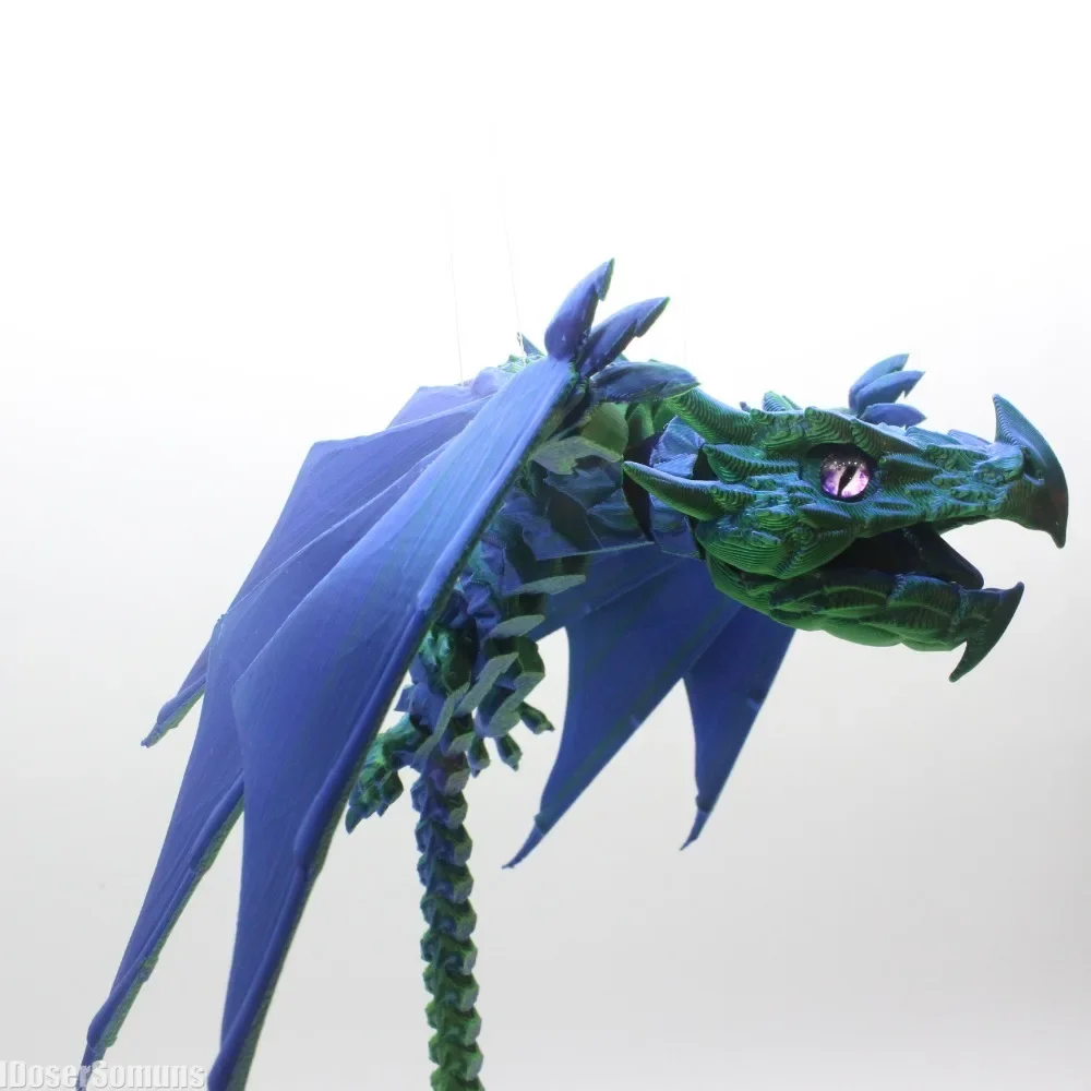 Модель летающего дракона с 3D рисунком креативная коллекция и принцессы