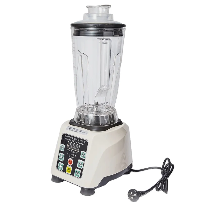 

2300W Heavy Duty Commercial Ice Crusher Blender Electric High performance Commercial Juice Mixer Blender