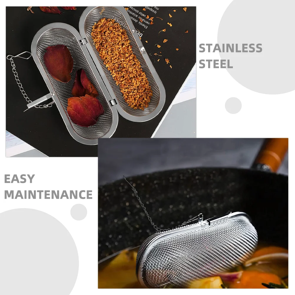 3 шт. фильтр для заварки чая из нержавеющей стали заваривания листового ситечко