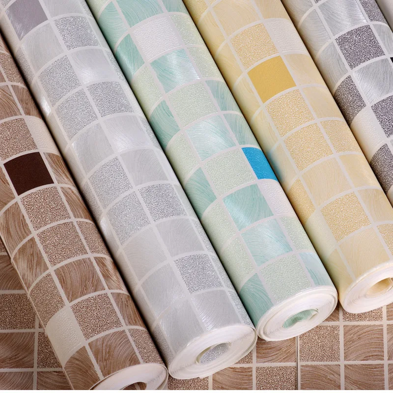 

Modern Simple Mosaic Wallpaper Hotel KTV Club Bathroom Living Room Background Wall Clothing Store Wallpaper