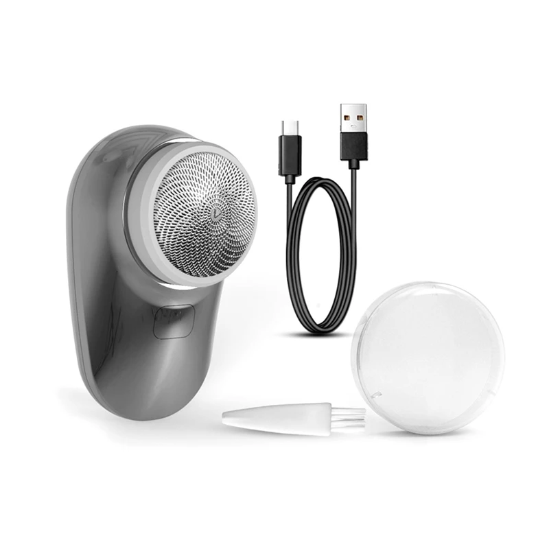 

Портативные бритвенные мини-электробритвы для мужчин, простой в использовании с одной кнопкой