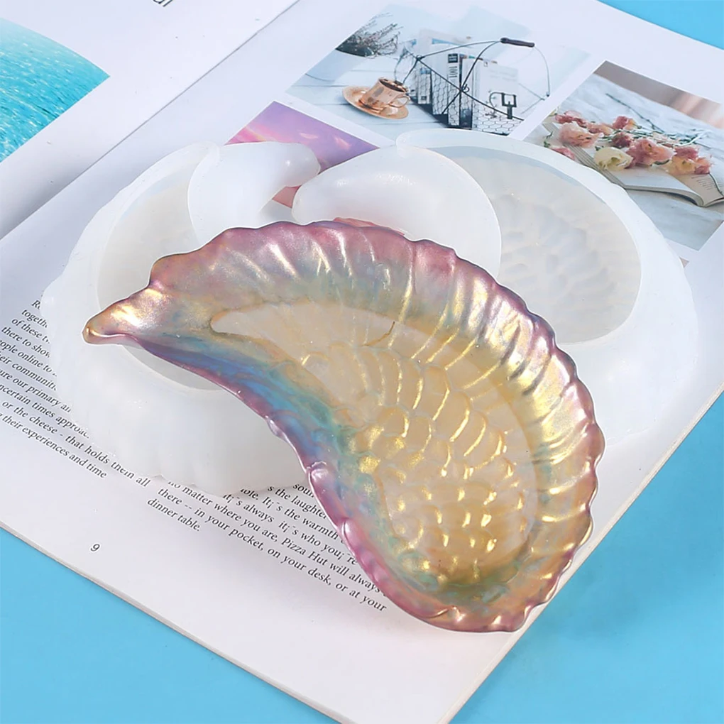 

1 Pair Wing Shape Mold Cute Flexible Crystal Clay Mould Accessories