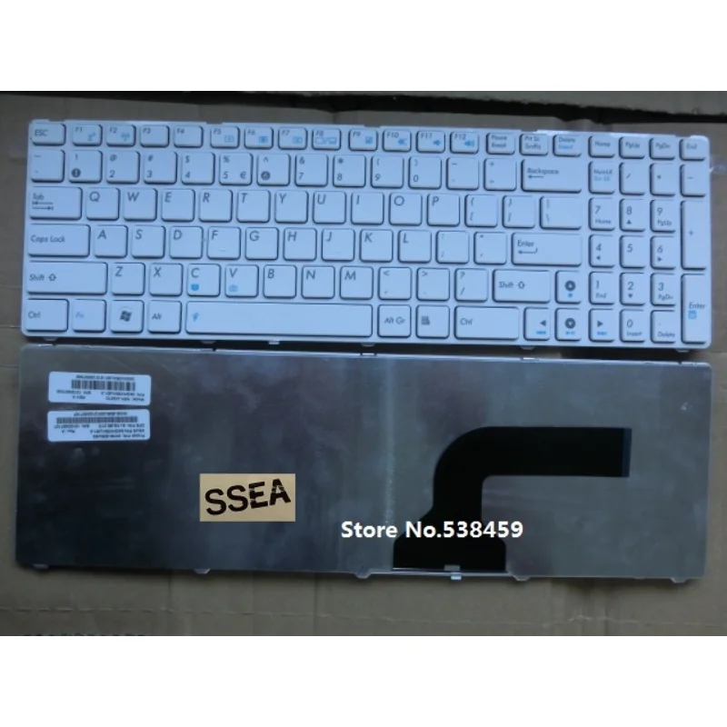 Новая английская клавиатура для ASUS N60 N60D N61 N61D N61J N50 N50A N50E N50S X53 X53S X53SD K73 K73E K73S G60 G60J G60V