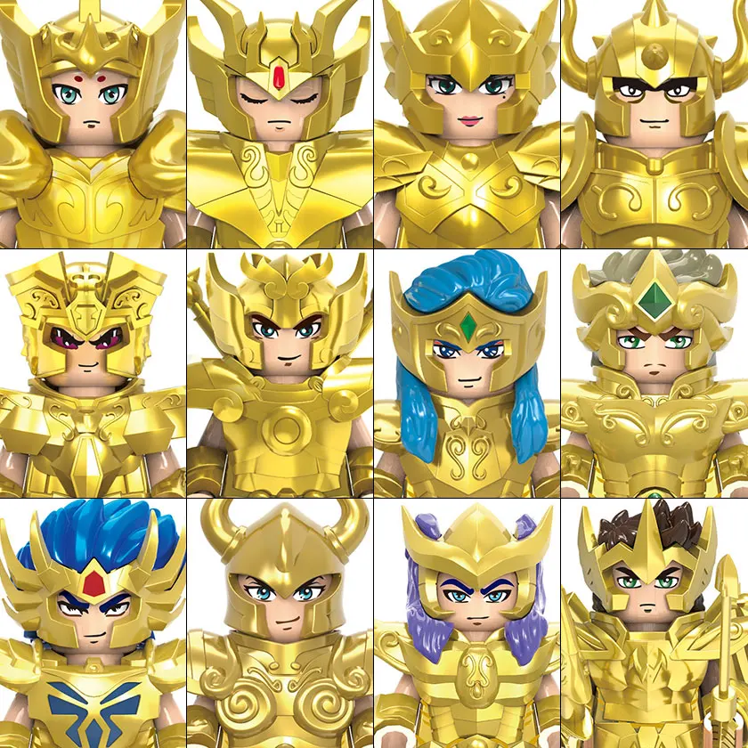 Фото Новые конструкторы Saint Seiya DY557-561S 2026 года: мини-фигурка Саори Кидо и аксессуары – идеальный подарок для детей на Хэллоуин и Рождество №3