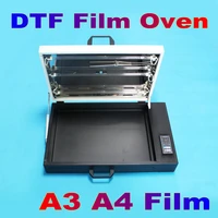 dtf oven curing pet film heating pad device hot melt powder a3 a4 pet film t shirt transfer printing dtf printer drying oven pad