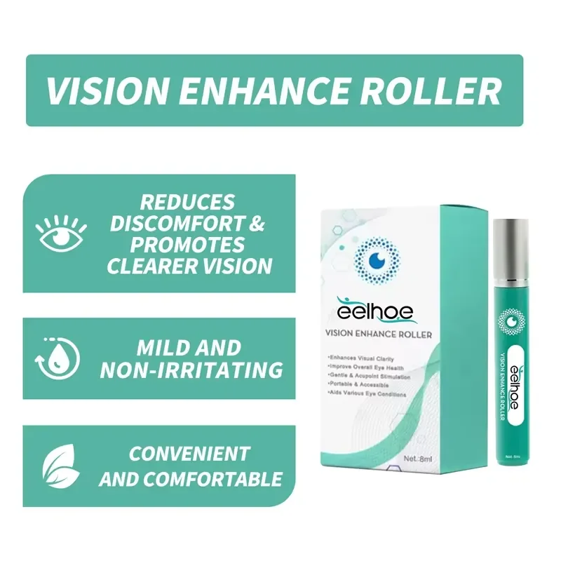 Фото 【CHIMU HOME】 EELHOE Роликовый массажер для глаз Vision Enhance: Устройство для снятия усталости и ухода за глазами №5