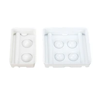 dental lab porcelain mixing watering moisturizing plate 24 slot ceramic palette with cover