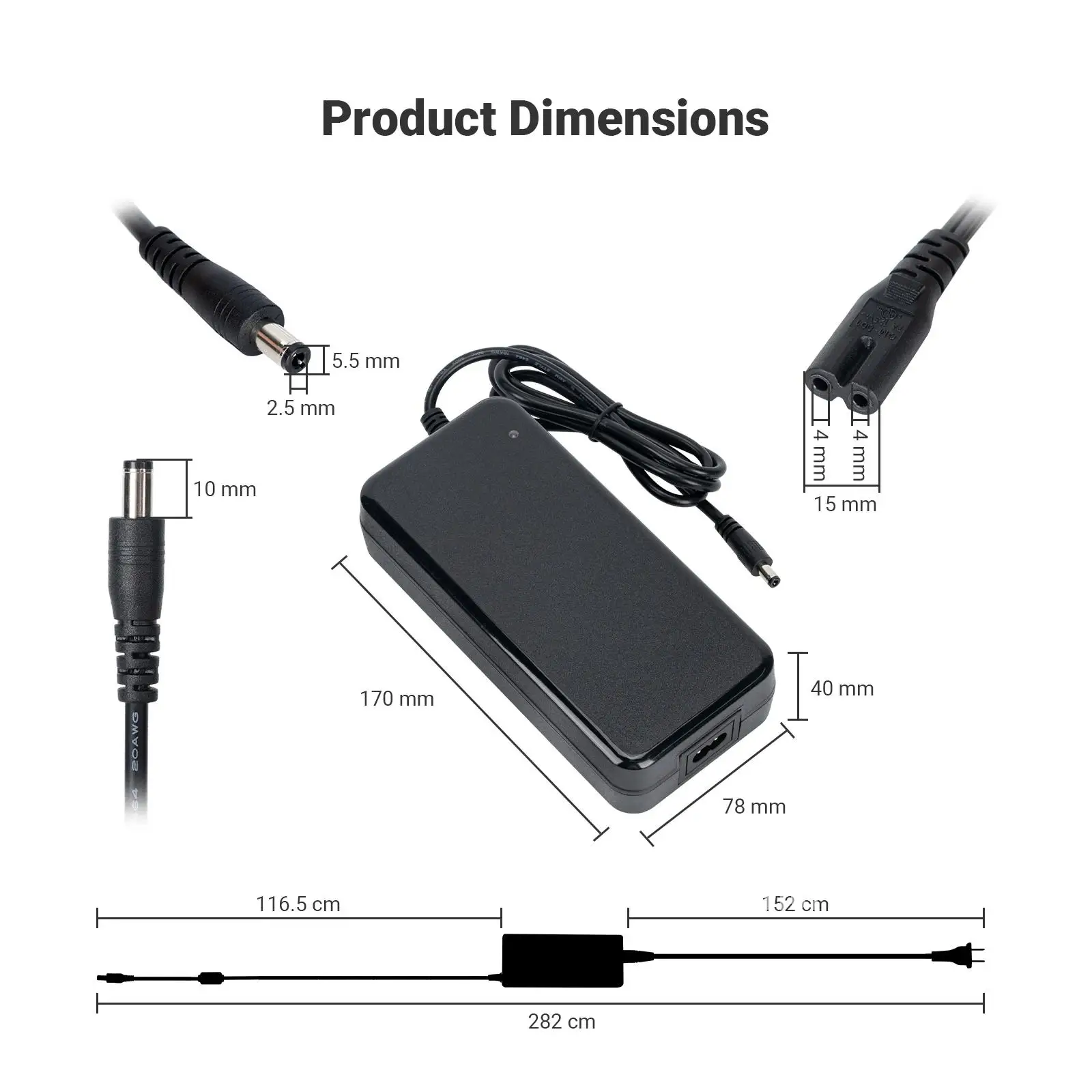 Адаптер питания Fosi Audio 48 В 5 А