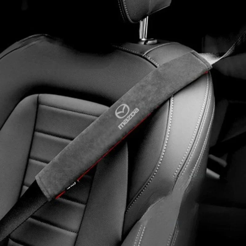 

2pcs 32cm Car Seat Belt Shoulder Strap Protector for Mazda 6 GH Atenza CX5 CX7 CX4 CX3 CX9 RX7 RX8 Axela Interior Accessories