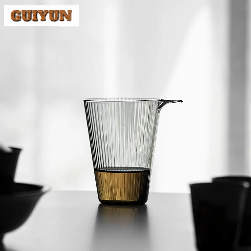 Кувшин для чая из боросиликатного серого стекла 300 мл