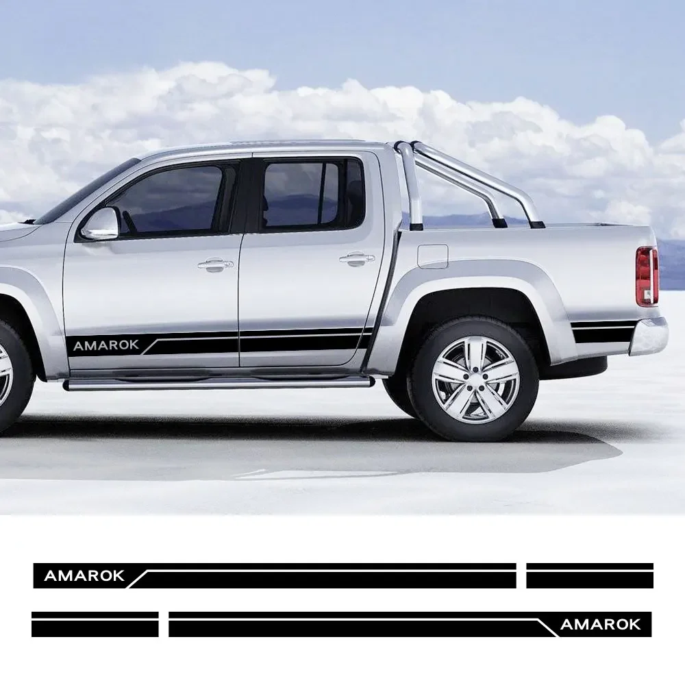 

Боковые наклейки для кузова VW Volkswagen Amarok, кузова грузовика, декоративные наклейки для багажника, аксессуары для самостоятельной настройки автомобиля