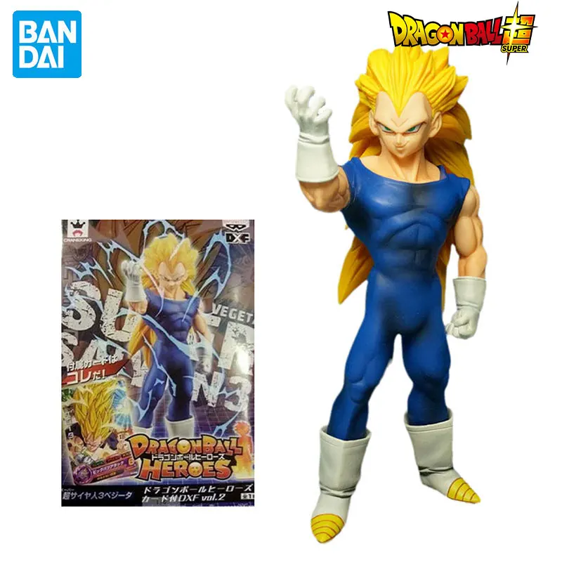 

Фигурка героя аниме BANDAI Dragon Ball Vegeta IV DXF, Коллекционная модель, игрушки для детей, рождественские игрушки, модель, украшения, подарочные игруш...