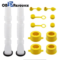 gas can spout replacement car accessories oil change kit with collar caps stopper and spout cover for plastic can any volume