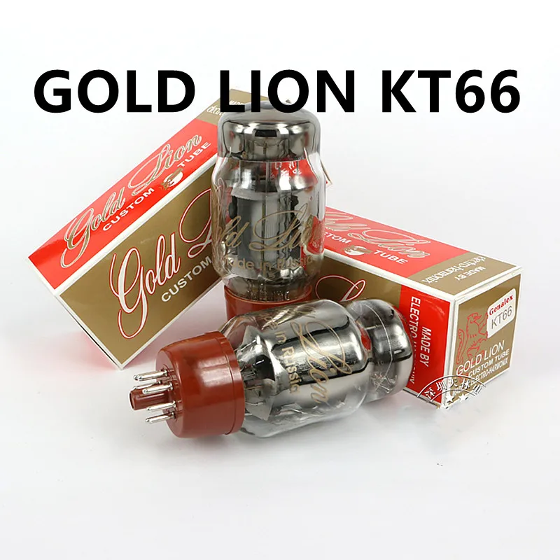 

Gold Lion Kt66 Vacuum Tube Replace 6l6 5881 6p3p El34 Factory Test And Match