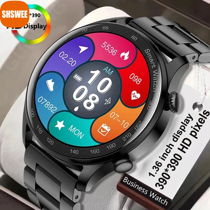 

For Xiaomi Bluetooth Call Smart Watch Men Waterproof Sport Smart Bracelet 390*390 Pixel Display Lady Smartwatch Fitness Tracker