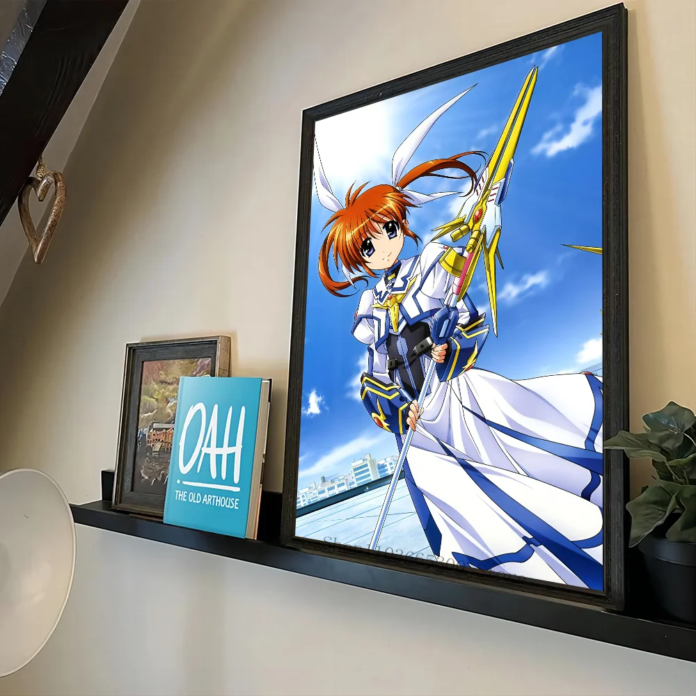 Puella Magi Madoka Magica Heroine Girl Atlas Плакат HD Настенное искусство Домашний декор для