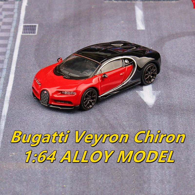 

Limited Edition 1:64 Bugatti Veyron Chiron Alloy Sports Car Model Diecast Metal Toy Vehicles Car Model High Simulation Gift