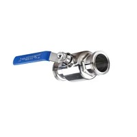 sanitary thread ball valve 12 34 1 1 14 1 5 2 stainless steel brewing for homebrew