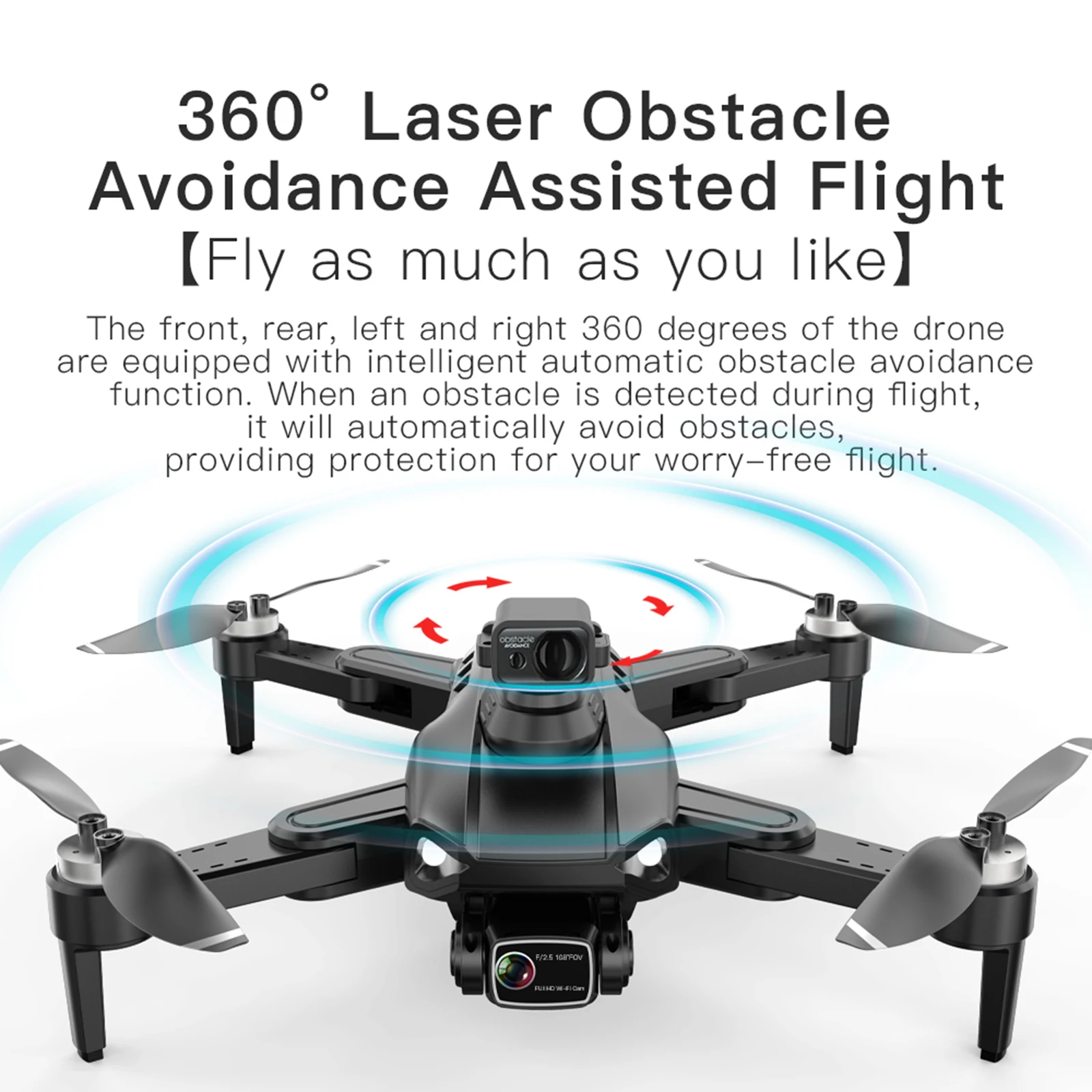 Фото Мини-Дрон L900 SE MAX с камерой 4K ESC, бесщеточным Мотором, GPS, Wi-Fi L900 PRO №3