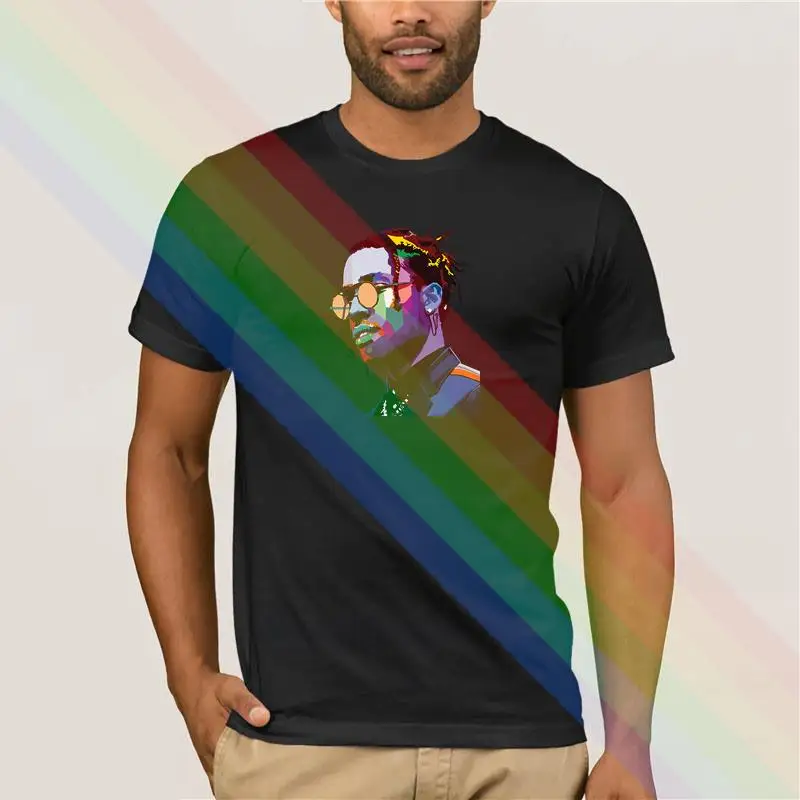 

Rapper Asap Rocky 90s Vintage New Summer Print T Shirt Clothes Popular Shirt Cotton Tees Amazing Short Sleeve Unique Unisex Tops
