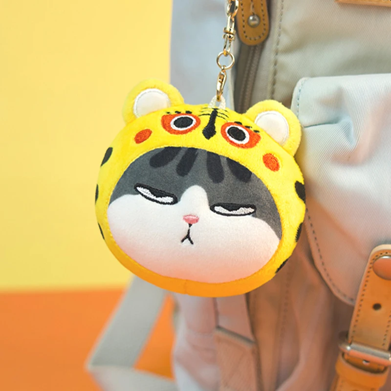 

WUHUANG Plush Keychain Car Bag Cute Couple Pendant Birth Japanese Life Year Creative Anime Figure Doll for Girls Birthday Gift