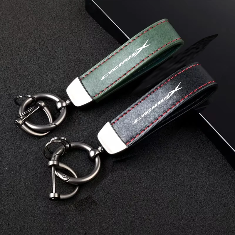 1 шт. мотоциклетный металлический брелок из искусственной кожи кольцо для