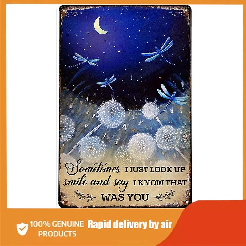 

Забавная металлическая Жестяная Вывеска «Я знаю Стрекозу», металлическая жестяная вывеска для бара, ресторана, гаража, сада, настенная Ретр...