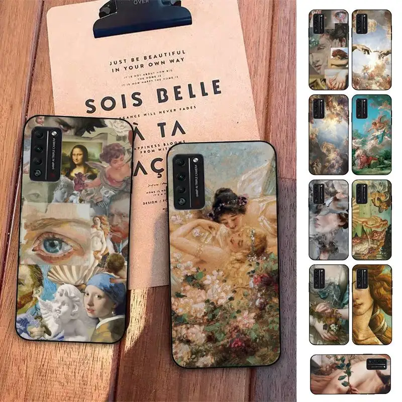 

Renaissance art Painting Phone Case for Huawei Honor 10 i 8X C 5A 20 9 10 30 lite pro Voew 10 20 V30