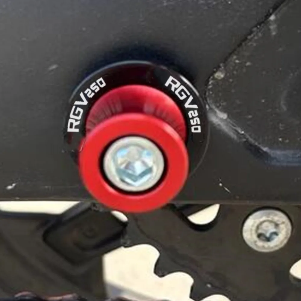 Фото Высококачественный маятник с ЧПУ для мотоцикла SUZUKI RGV250 RGV 250 1991-1998 1997 1996 1995 8 мм, катушки, ползунки, подставка, болты, протектор №1