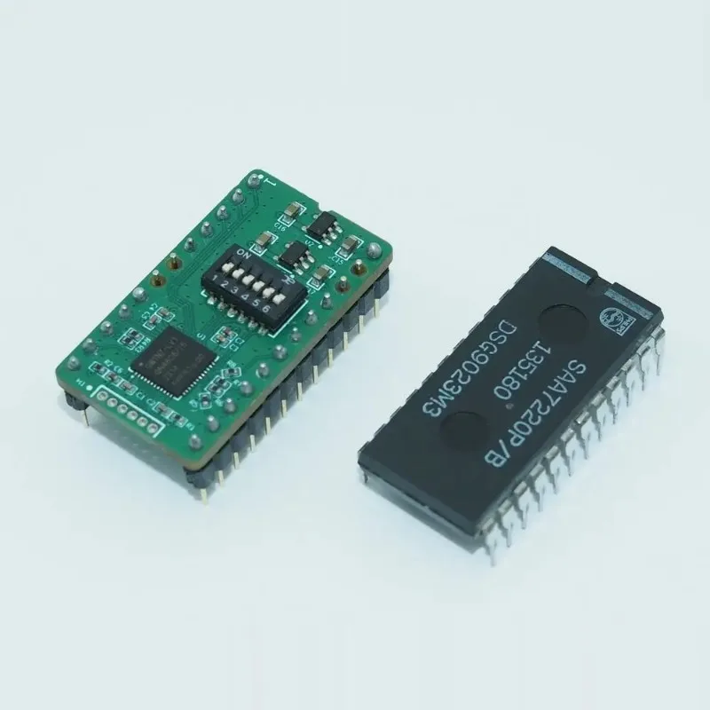 Фото Модуль цифрового фильтра FPGA DF7220, замена SAA7220, плата для увеличения частоты в 4 раза, для аудиодекодера TDA1541 №4