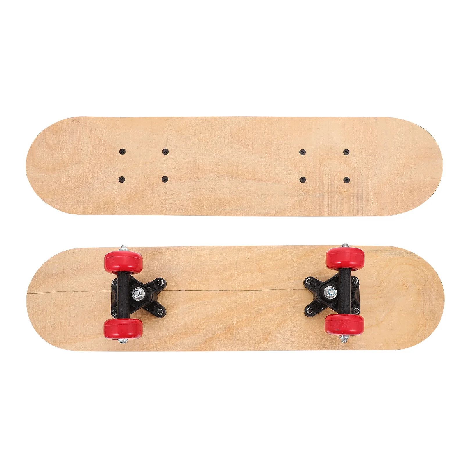 

Hand Drawn Skateboard Flying Toy Skating Accessories Material Graffiti Deck DIY Supplies Wood Wooden Child Painting Blank