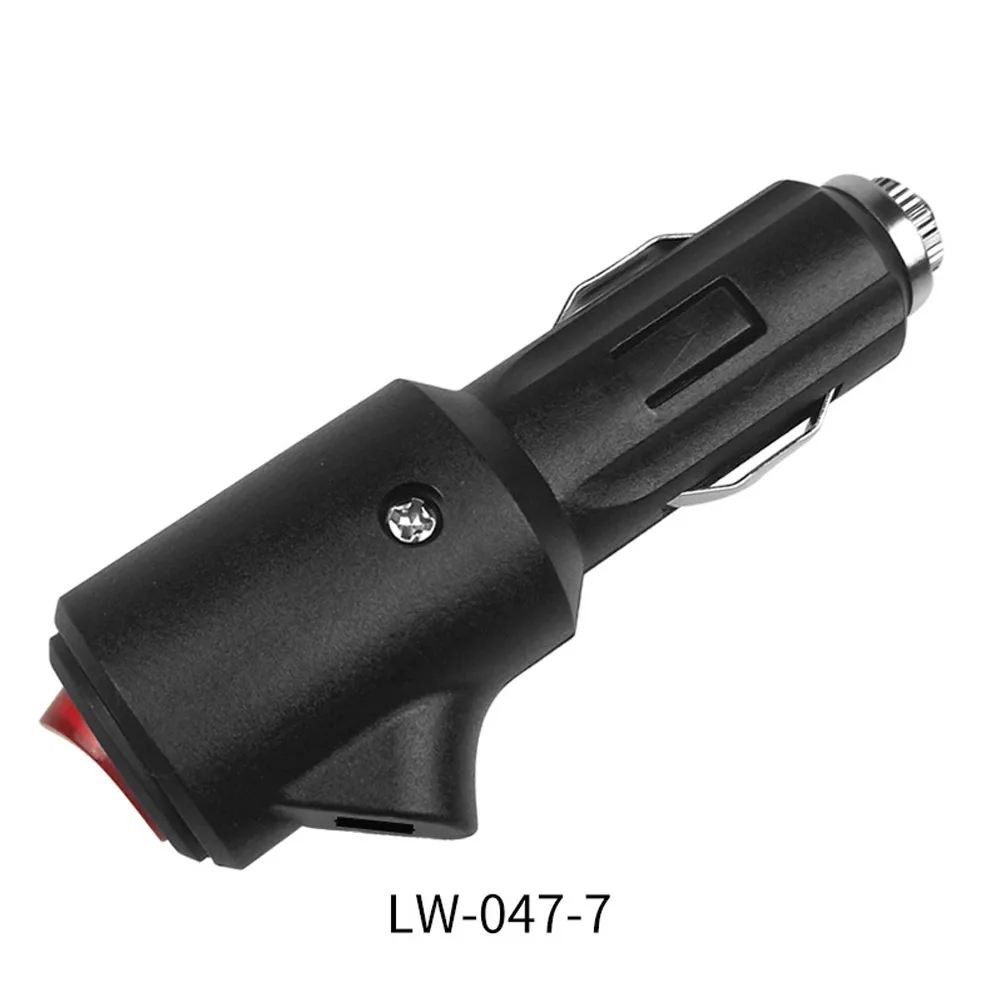 

Switch Cigar Lighter Plug 12 V 180W Black Made Of Plastic And Metal Materials