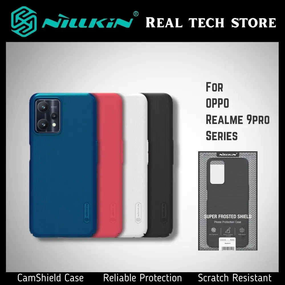 

Case For OPPO Realme 9 Pro Plus Cover Nillkin Matte Hard Back Case Realme 9 Pro + 9i Camera Protection Phone Accessories Case