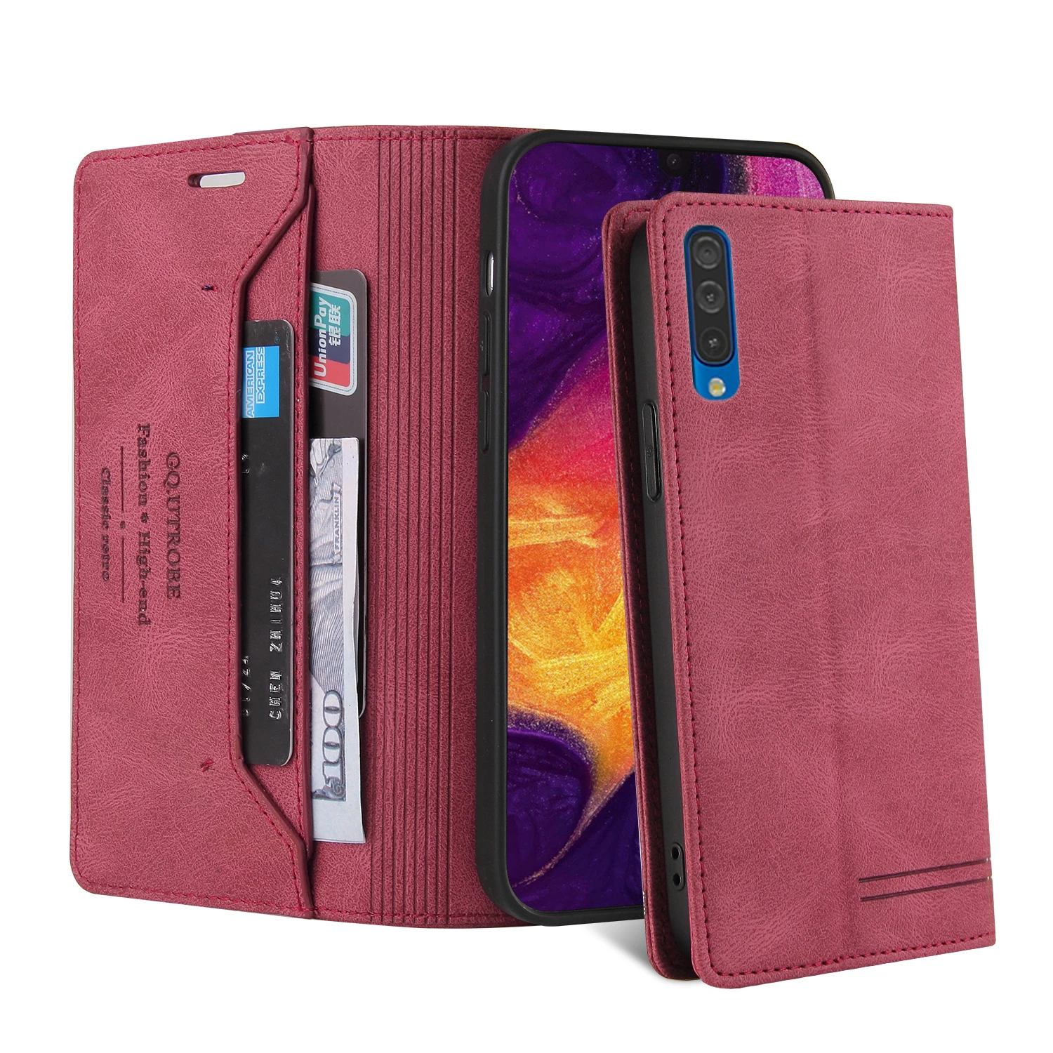Чехол-книжка для Samsung Galaxy A70 A50 A30 A20 A10 E A40 S A10S A20S A50S A5 A6 A7 A8 J6 J8 2018 кожаный | Мобильные