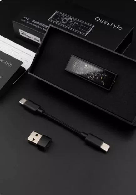 Портативный Hi-Fi усилитель для наушников Questyle/ M12i с функцией декодирования без