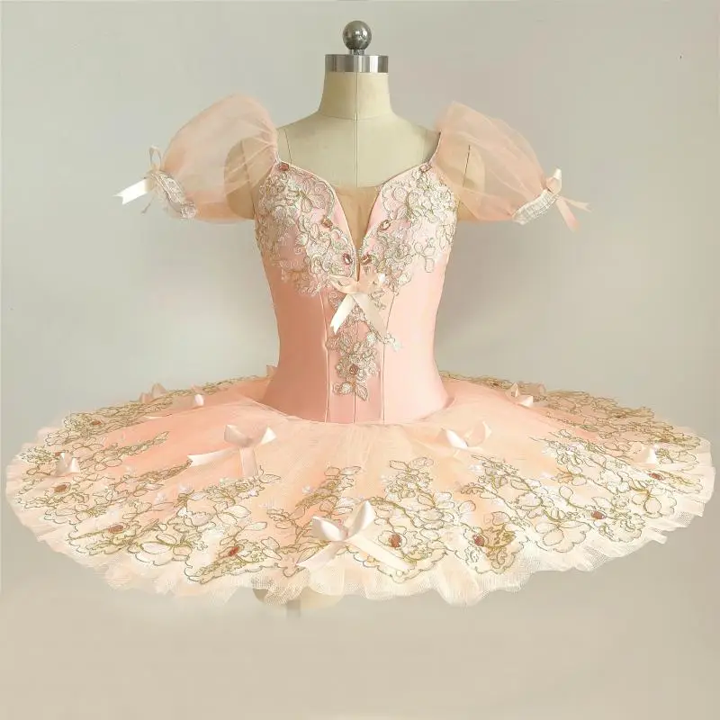 New Adult Kids Classic Professional Ballet Tutu Swan Lake Pancake Tutu Ballerina Party Dance Costumes Ballet Dress Girls Women