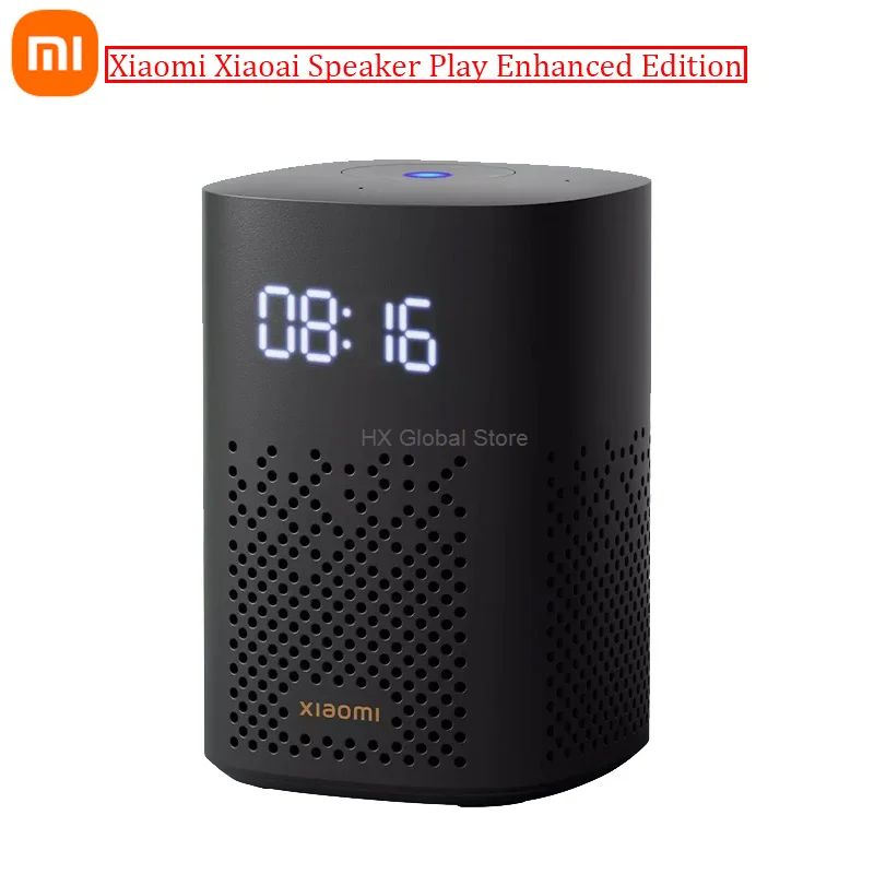 

Bluetooth-Колонка Xiaomi Xiaoai, улучшенная версия, светодиодные цифровые часы, дисплей, инфракрасный Wi-Fi, музыкальный плеер для умного дома, 2021