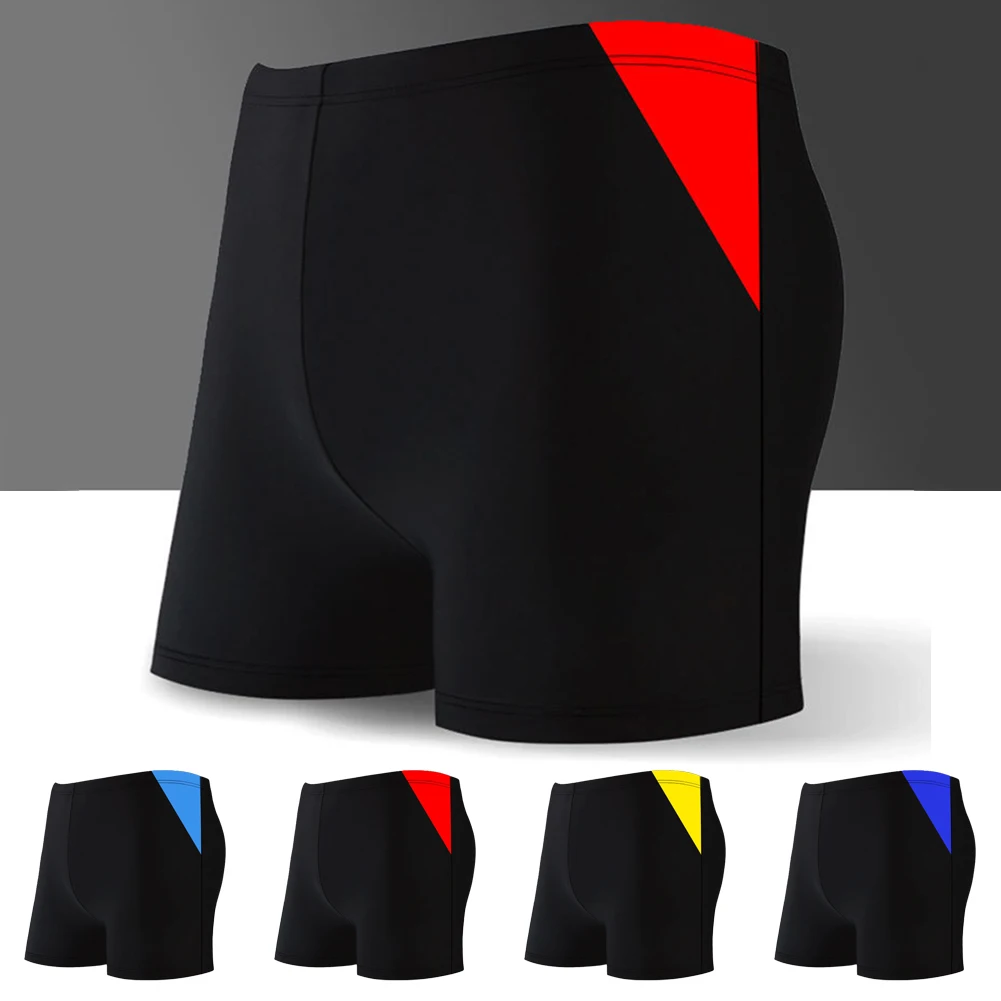 

Summer Men Quick Drying Beachwear Swimwear Swimsuit Male Good Stretchy Boxer Swimming Trunks Board Surf Beach Shorts Pants