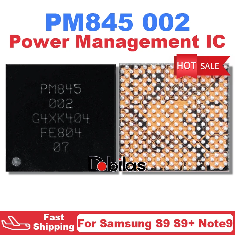 

1Pcs PM845 002 For Samsung S9 S9+ Note9 Power IC Power Management IC Chip BGA PMIC Integrated Circuits Replacement Parts Chipset