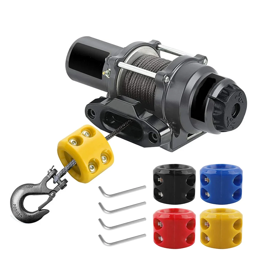 Амортизирующая Резиновая Веревка Буксировочная Лебедка Защита Кабеля