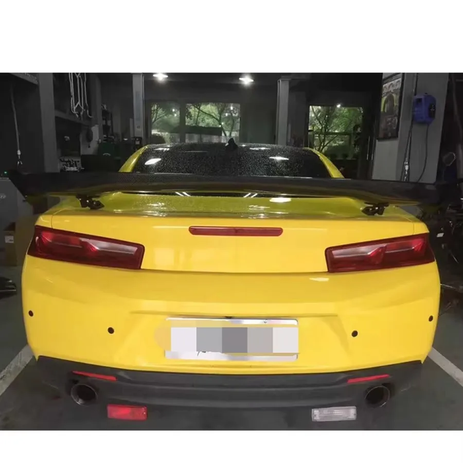 Для Chevy Chevrolet Camaro Bumblebe APR стиль хвостовые плавники из углеродного волокна задний