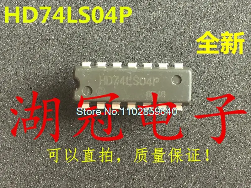 

10 шт./партия HD74LS04P SN74LS04N DIP