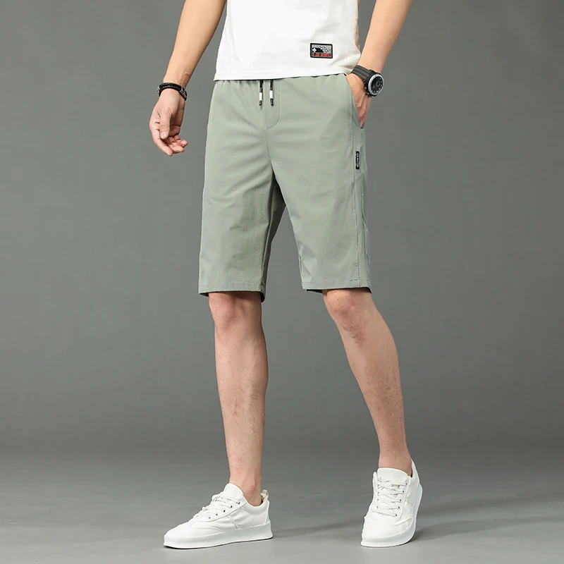 

Summer men's sports casual shorts loose and comfortable breathable five-point pants trend new elastic casual shorts men