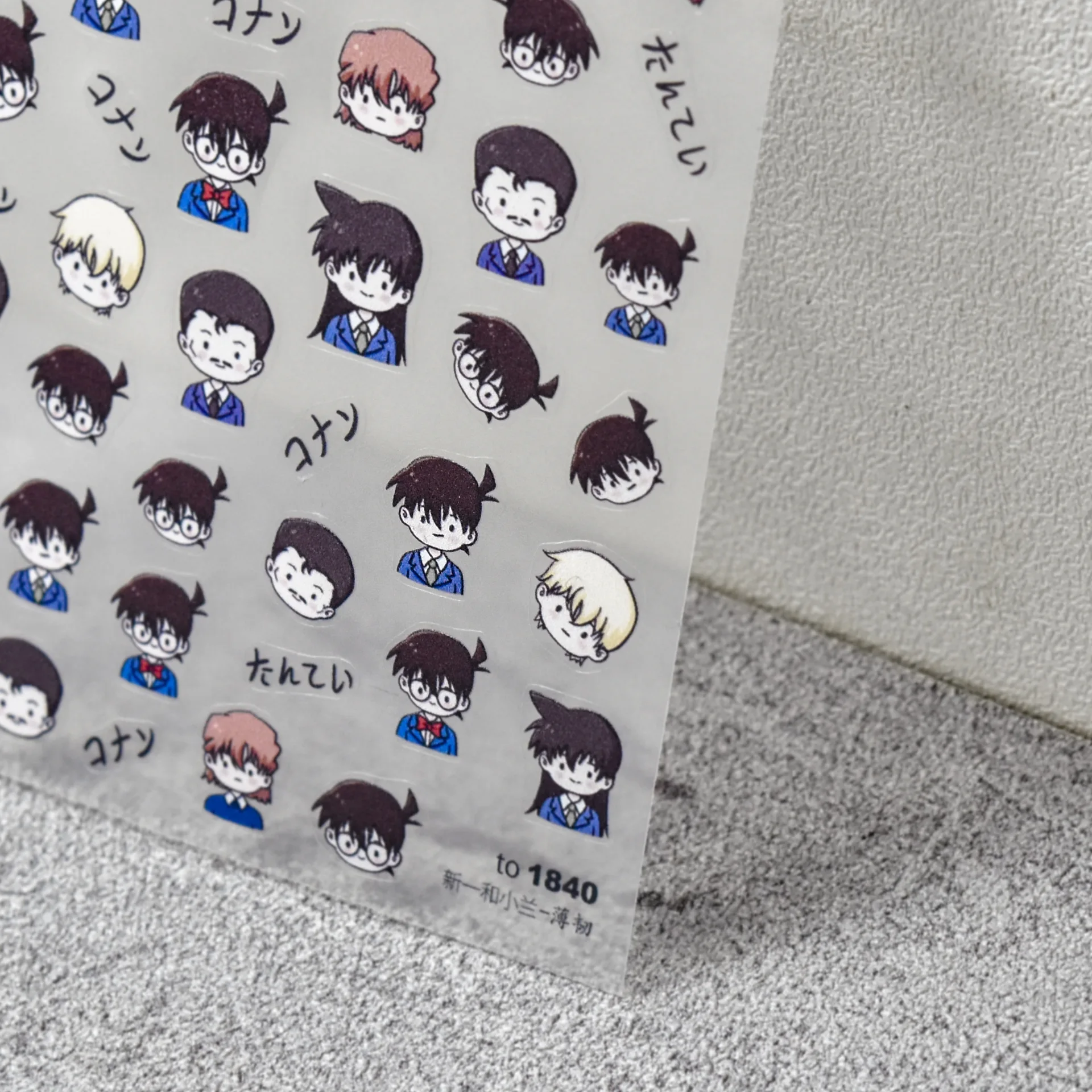 

Лидер продаж, тонкие прочные Мультяшные милые персонажи, 5D клейкие маникюрные наклейки, наклейки для ногтей своими руками 1840