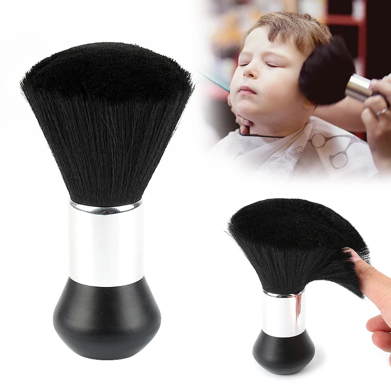 

Black Hairdressing Sweeping Neck Hair Cleaning Duster Hair Cutting Brush for Barbershop Hair Cut Brush Tools Barber Accessories