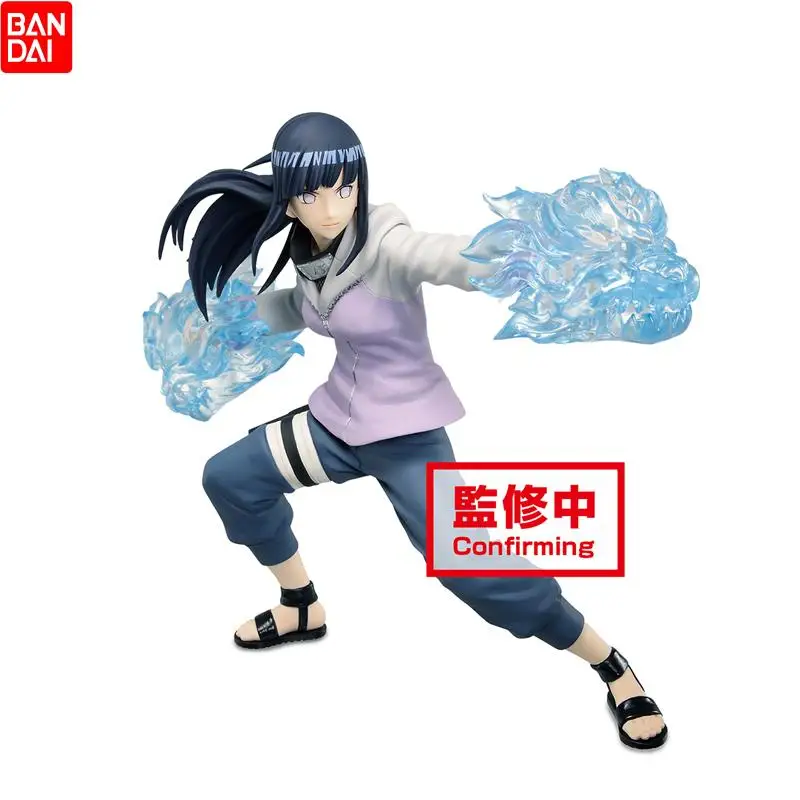 

In Stock Original Bandai Naruto Shippuden 16Cm Hyuga Hinata Anime Figure Action Model Collection Toys Boys Gift