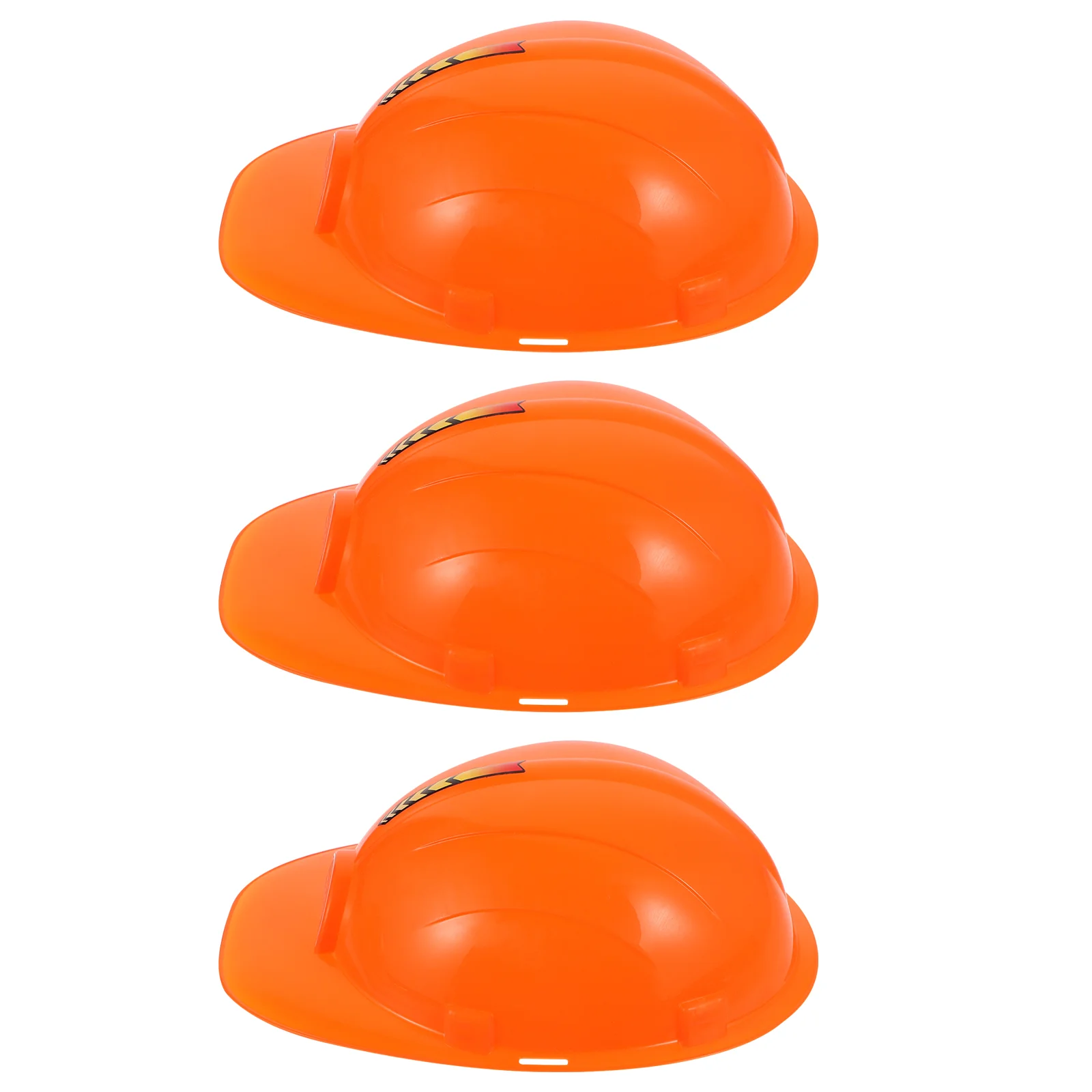 

3pcs Kids Simulation Construction Hats Building Dress Hats Theme Favor Caps